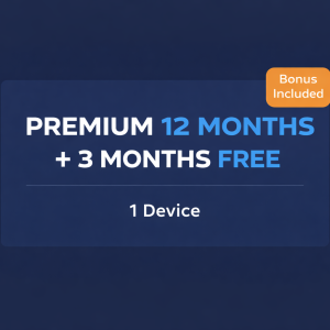 StaticIPTV PREMIUM 12 MONTHS - 1 Device